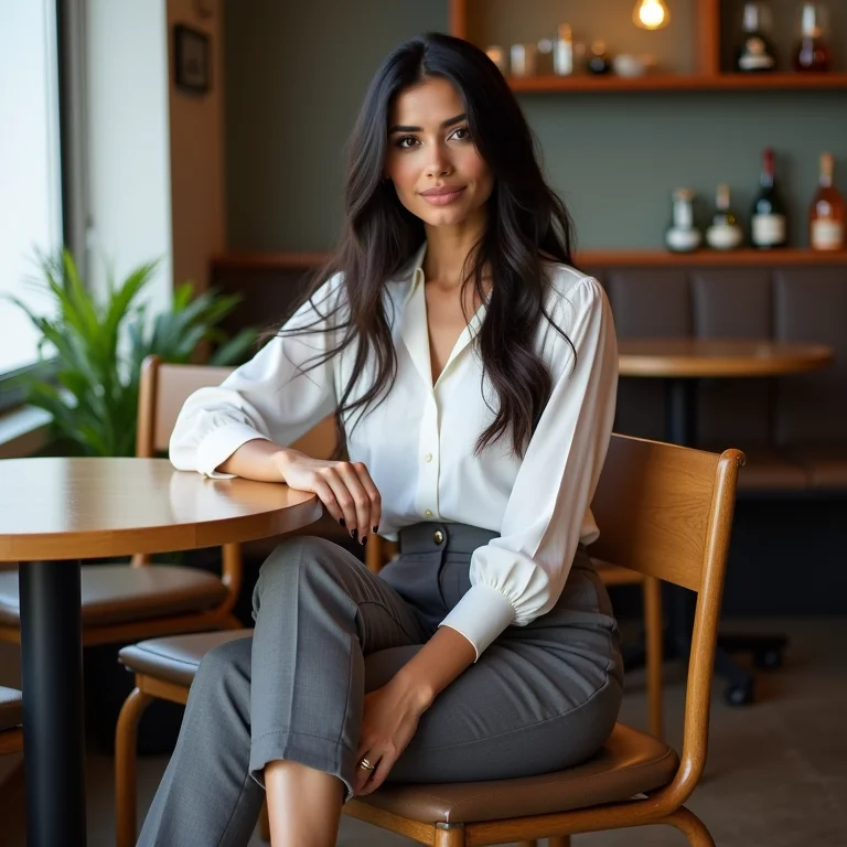 Looks inspiradores com roupas neutras e sapatos coloridos