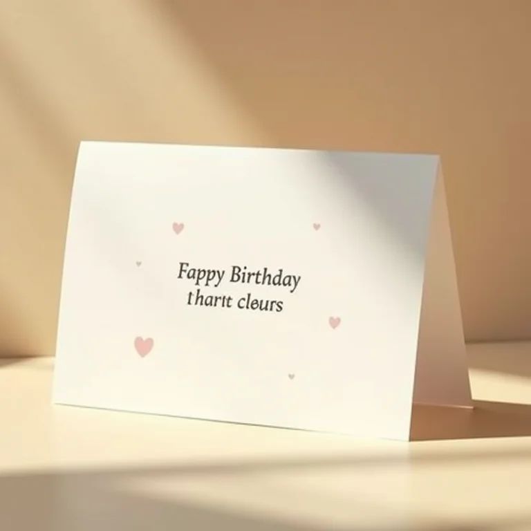 Mensagem de aniversário original