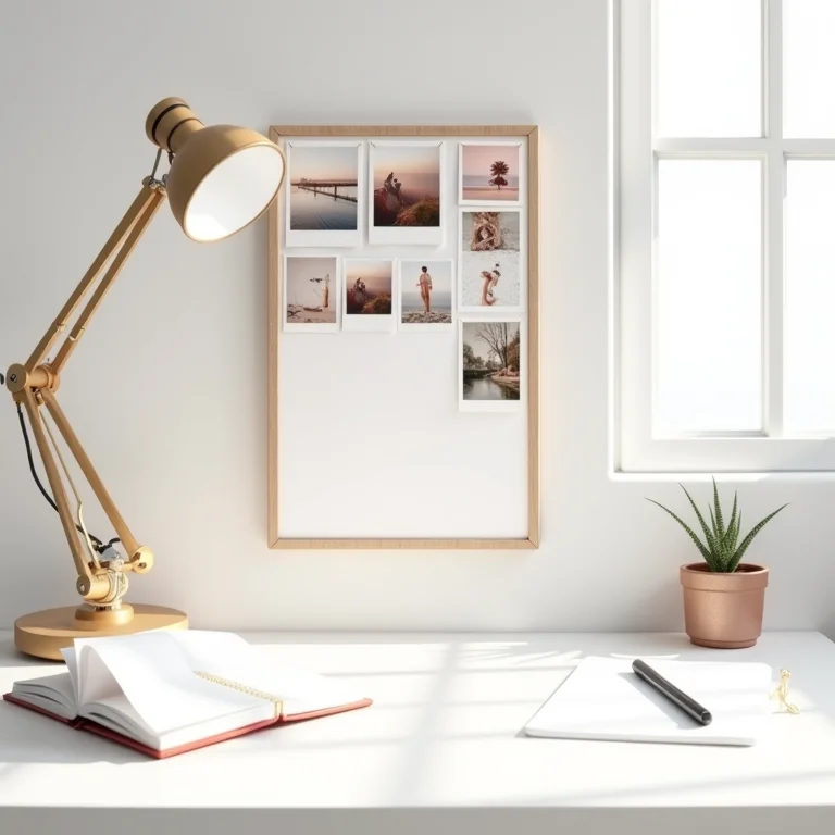 Moodboard inspirador com pins do Pinterest