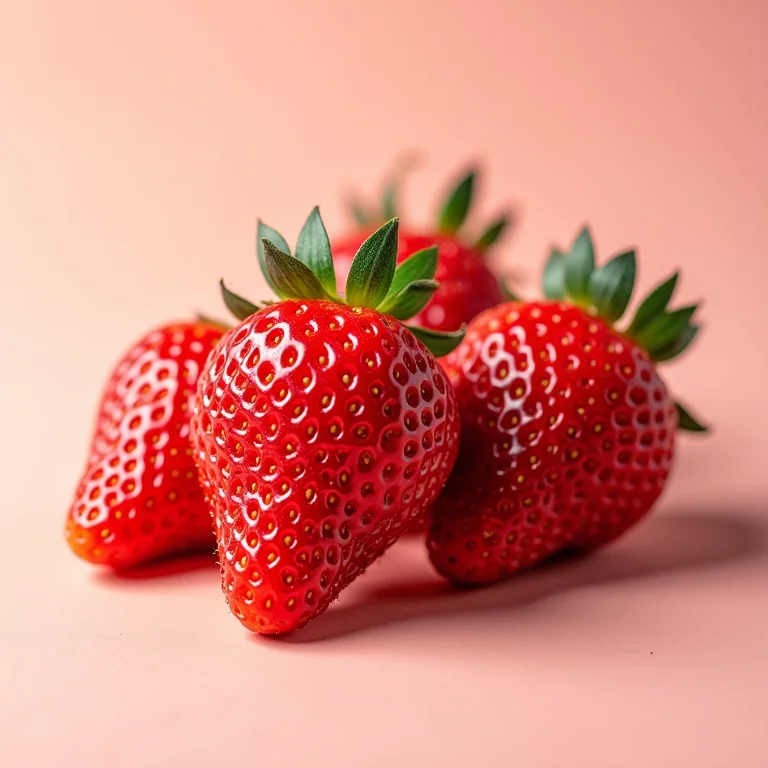 Morangos frescos em close