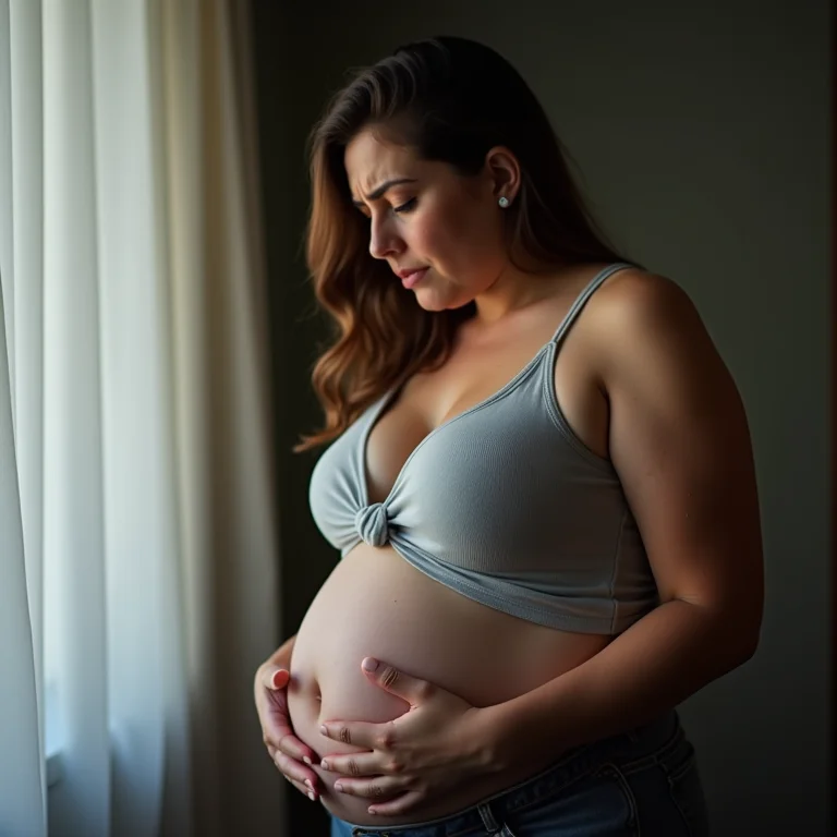 Mulher com sintomas de verminose