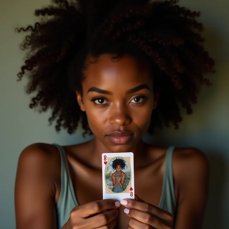 Mulher negra jogando Cardfight!! Vanguard