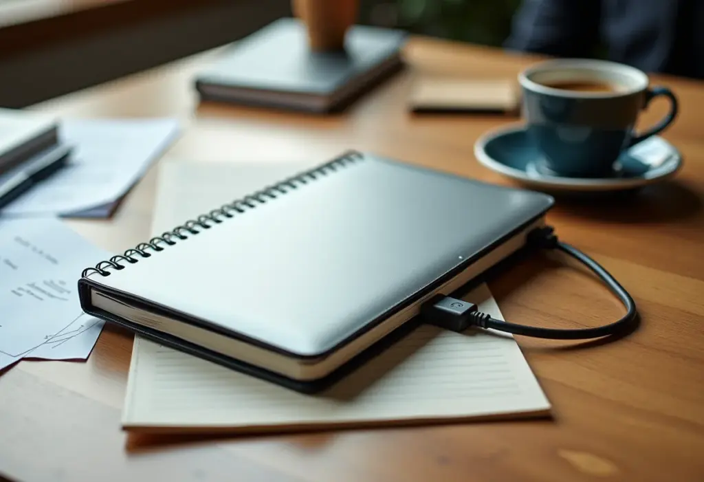 Notebook cooler com cabo USB desconectado