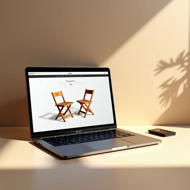 Onde comprar cadeiras dobráveis de madeira online