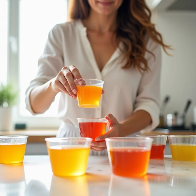 Passo a passo da receita de gelatina