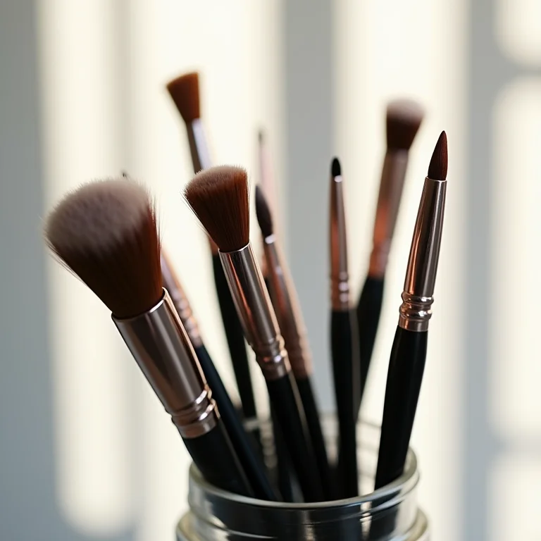 Pincéis para aplicação de delineador