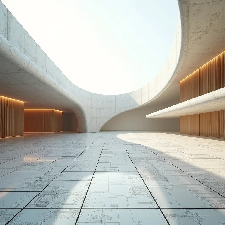 Plantas arquitetônicas da Arena da Amazônia inspiradas na floresta.