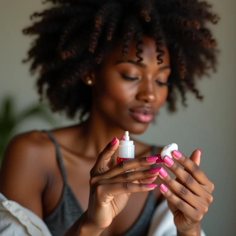 Preparação das unhas para nail art