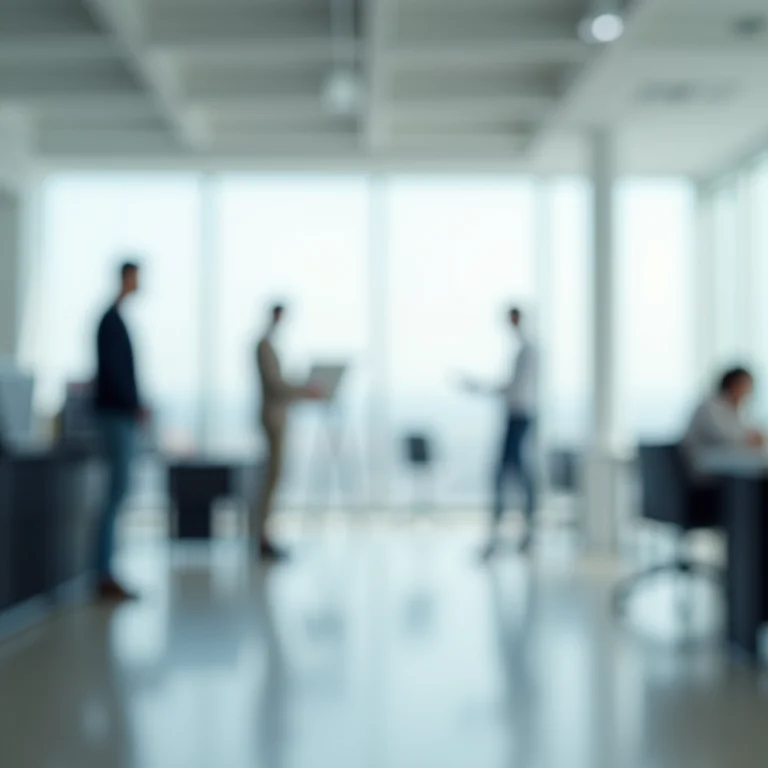 Quadro branco em escritório moderno com a frase 'Análise de Feedback' escrita, representando os objetivos da empresa em entrevistas de desligamento.