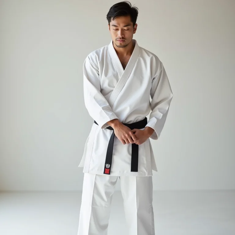 Quimono de karatê da marca Hirota