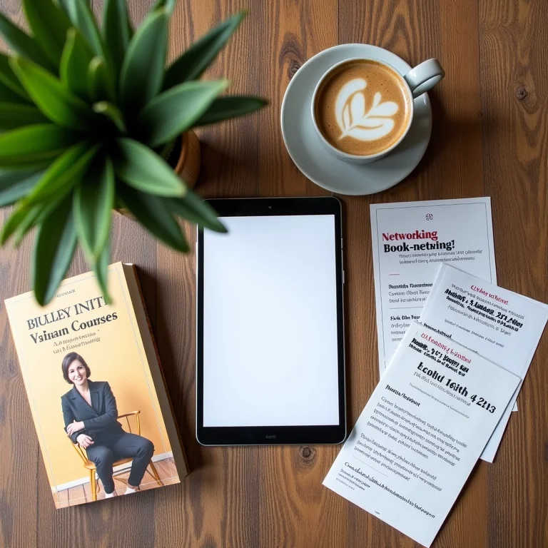 Recursos e ferramentas para criar um PDI de sucesso, incluindo livros, cursos online e convites para eventos.