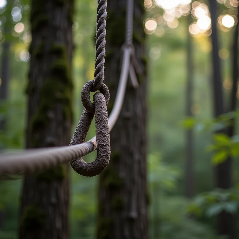 Sistemas de ancoragem seguros para slackline.