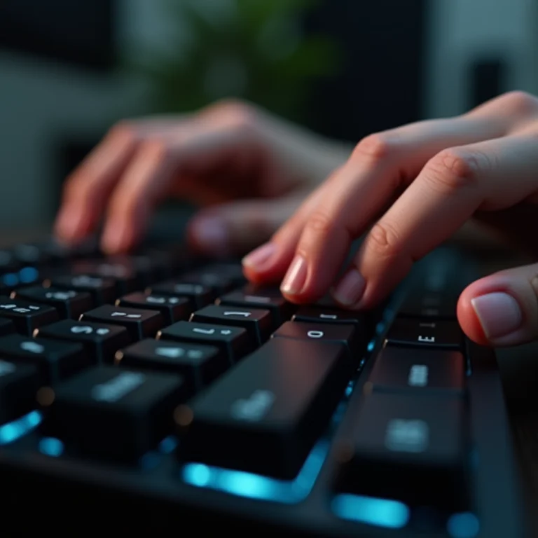 Teclado com função anti-ghosting.
