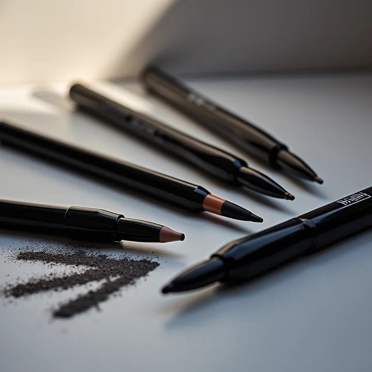 Tipos de delineadores: gel, líquido e caneta