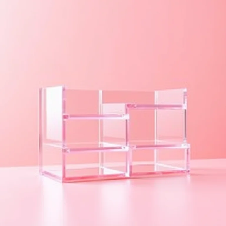 Vantagens de usar acrílico para organizar maquiagem