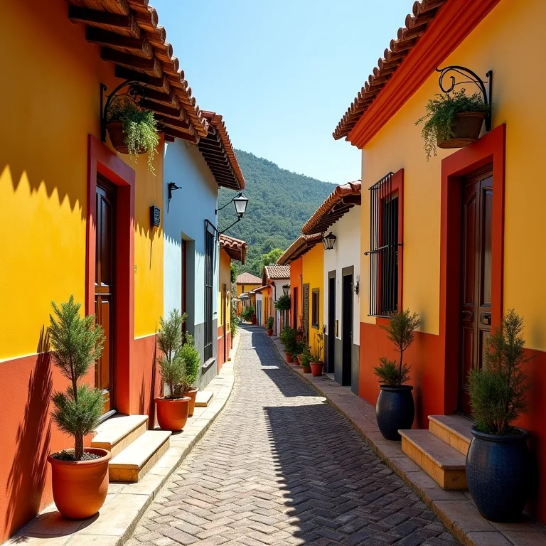 Vista do Quadrado em Trancoso