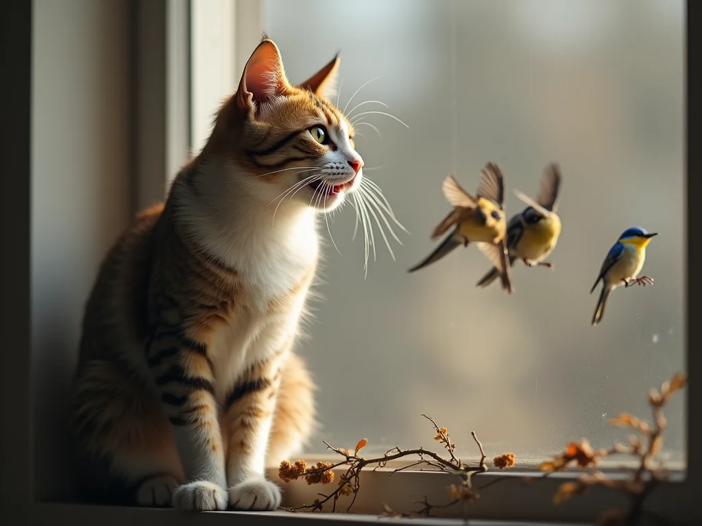 Gato Fazendo “Eke-Eke” Para Pássaros? Descubra o Motivo! Gato Fazendo 'Eke-Eke' Para Pássaros? Descubra o Motivo!