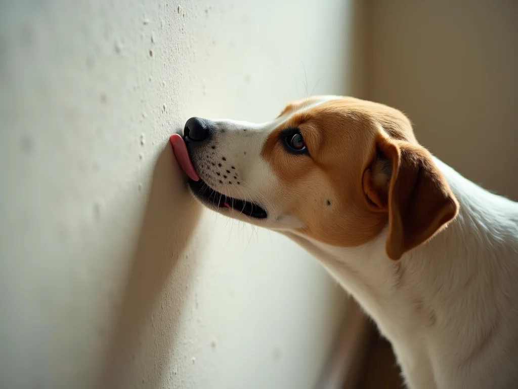 Cachorro Lambendo a Parede? Descubra o Motivo! Cachorro Lambendo a Parede? Descubra o Motivo!