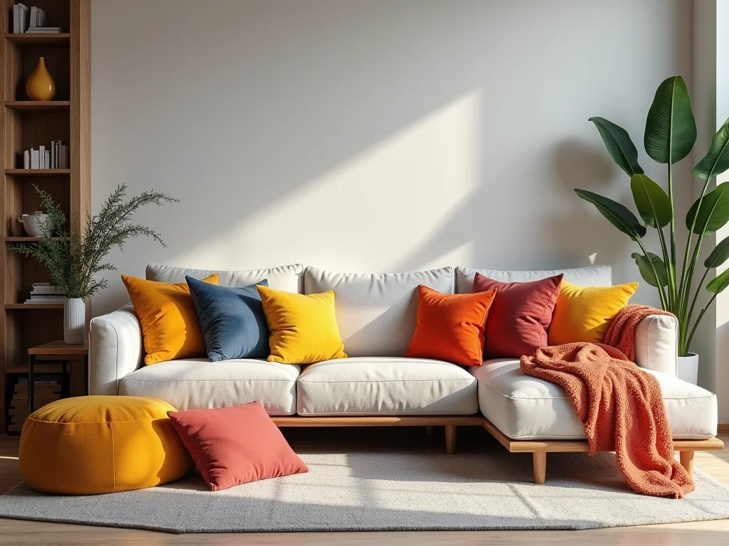 Almofadas Coloridas: A Chave Para Uma Sala Incrível Almofadas Coloridas: A Chave Para Uma Sala Incrível