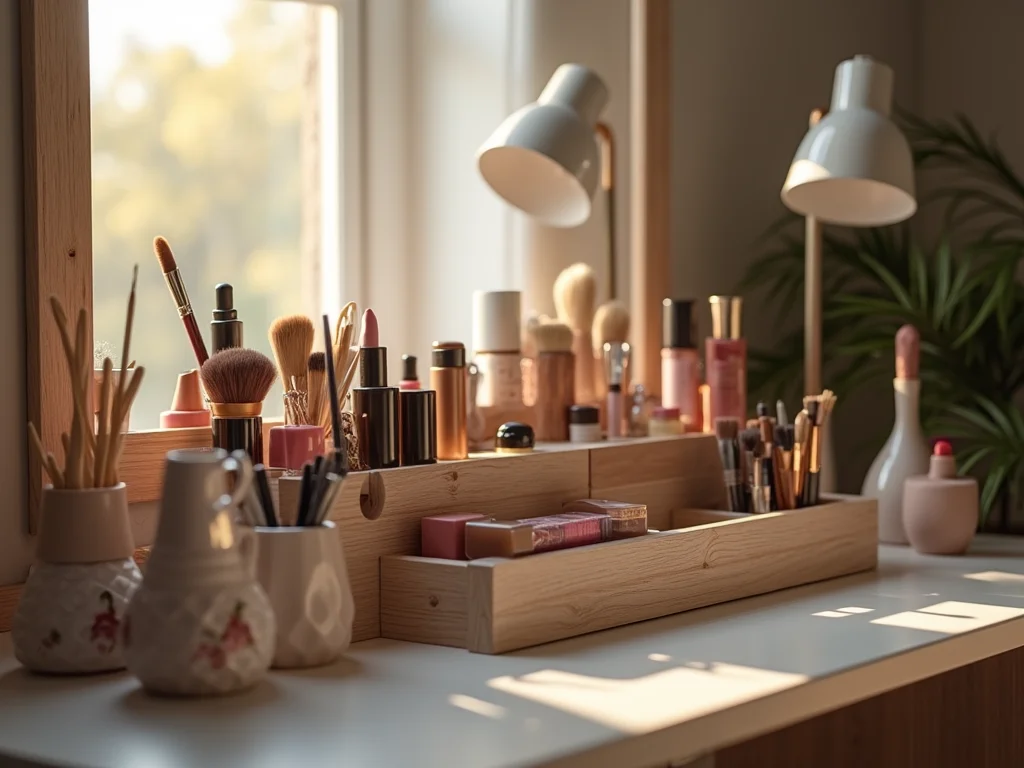 Organizador de Maquiagem DIY: Crie o Seu em Minutos! Organizador de Maquiagem DIY: Crie o Seu em Minutos!