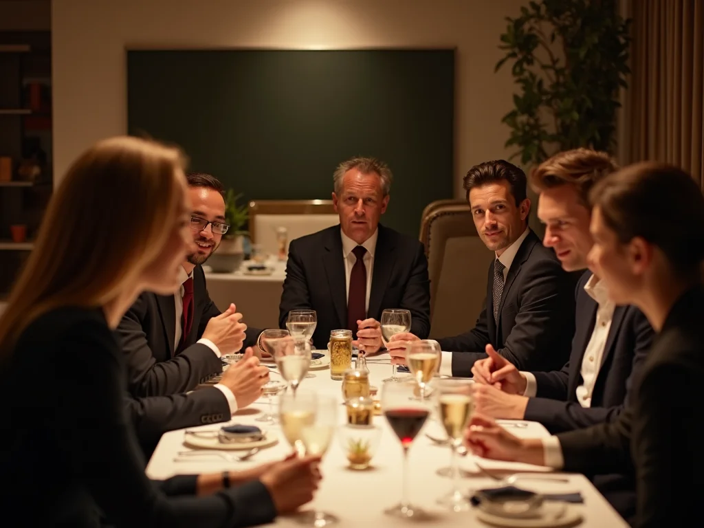 Jantar com a Diretoria: Guia Essencial de Etiqueta em 2026 Jantar com a Diretoria: Guia Essencial de Etiqueta em 2026