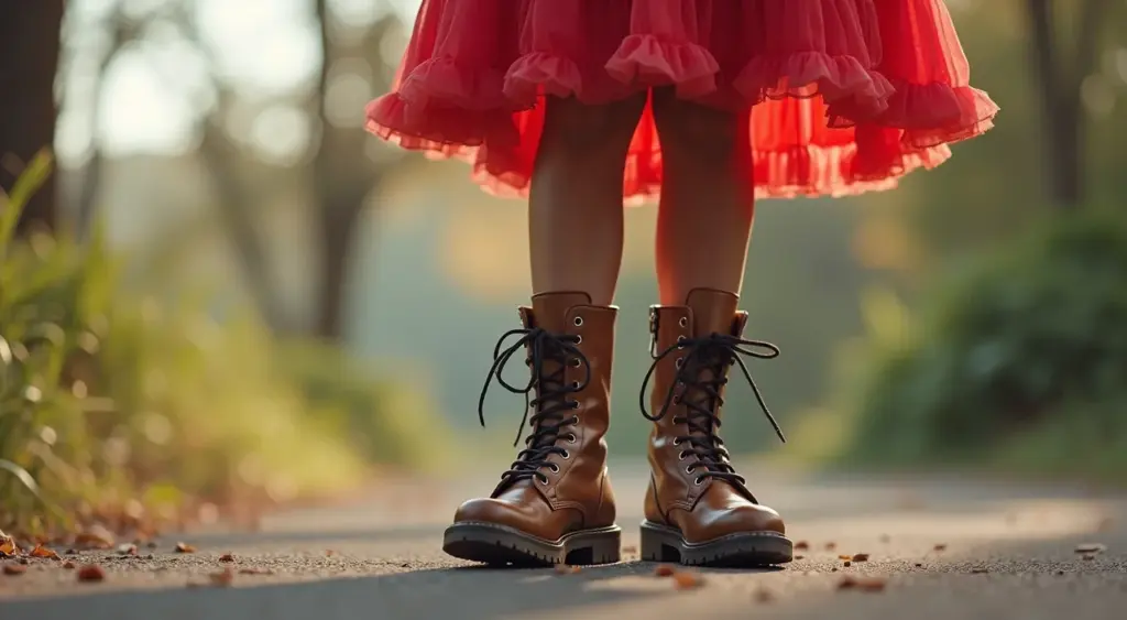 Como Usar Bota Coturno com Vestido Romântico: O Guia Definitivo