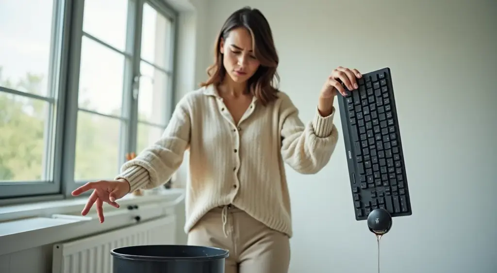 Erros comuns ao limpar teclado e mouse que podem destruir seu equipamento em segundos