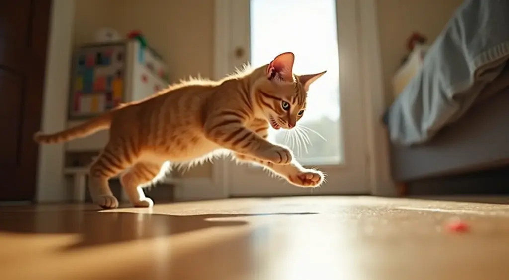 Gato Correndo Atrás de Luz Laser (Cuidados): O Segredo Revelado!