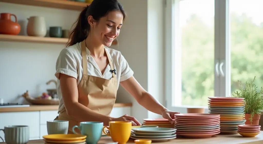 Organização de itens de festa (pratinhos e copos): acabe com o caos do buffet
