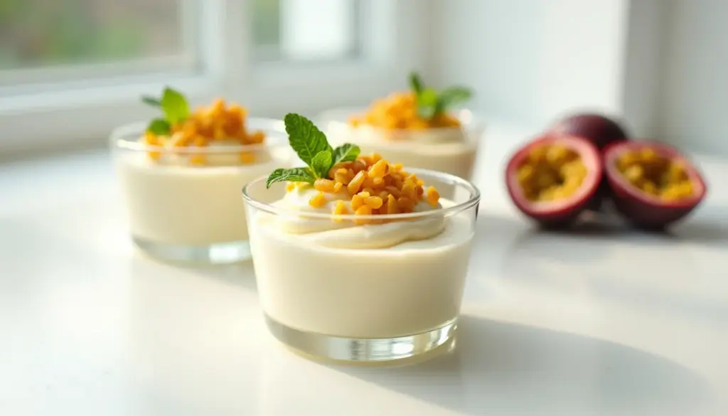 Mousse de Maracujá com Iogurte: Receita Rápida e Cremosa