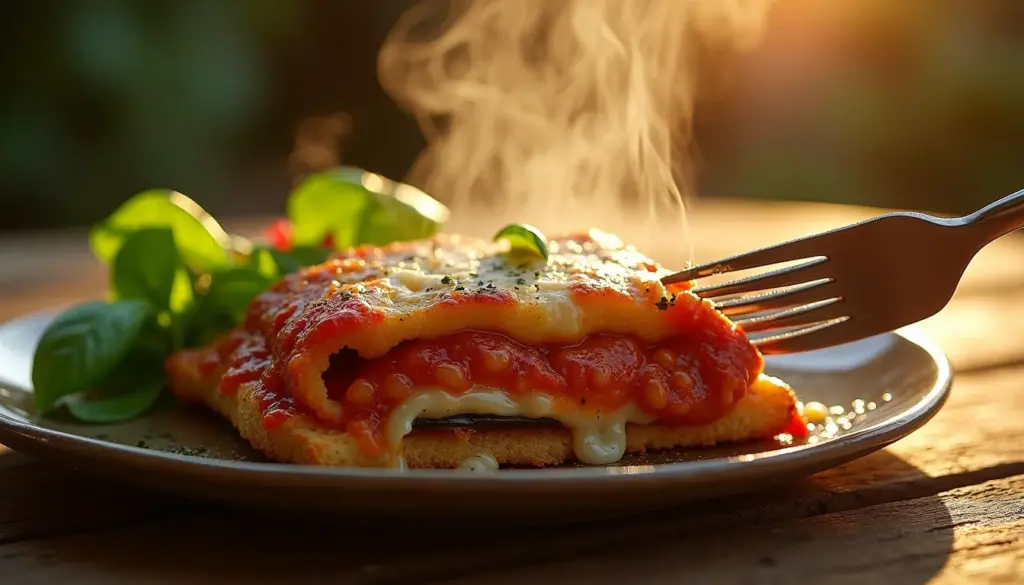 Berinjela à parmegiana vegana crocante: a técnica que ninguém conta