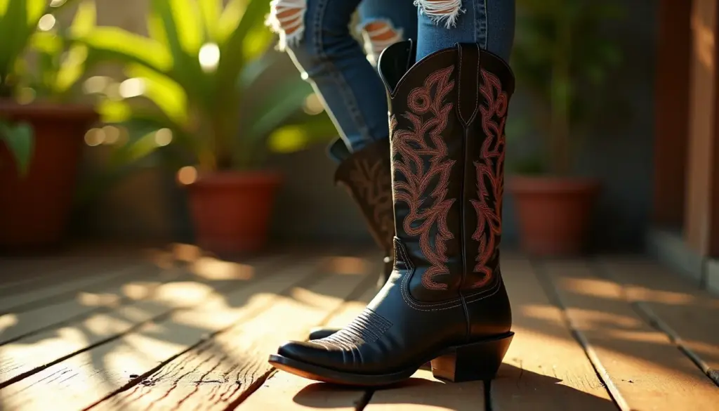 87 ideias de bota western preta que vão mudar seu estilo