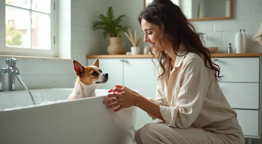 Cachorro com medo de água (banho)? Veja como acalmar ele de verdade