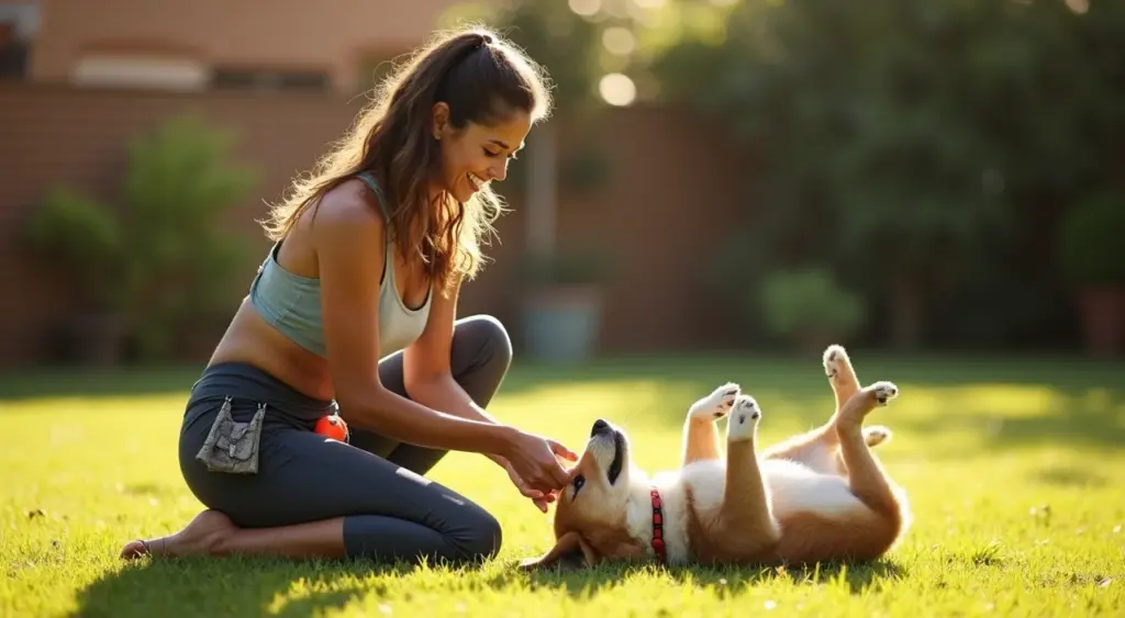 Como ensinar cachorro a rolar: método que transforma adestramento em conexão
