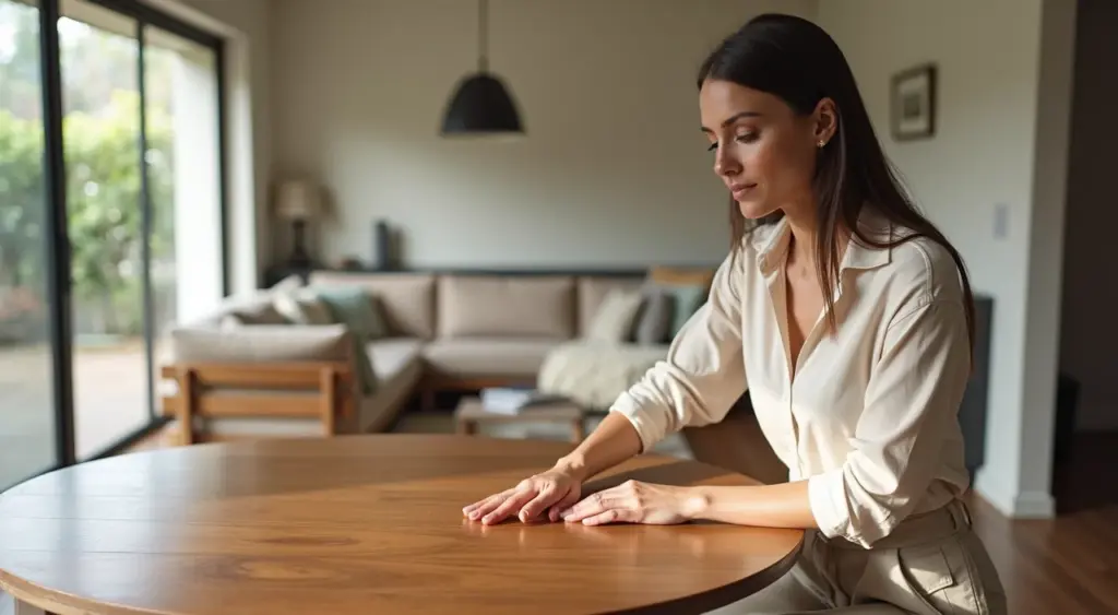 Como escolher a melhor mesa redonda: o diâmetro que faz a conversa fluir