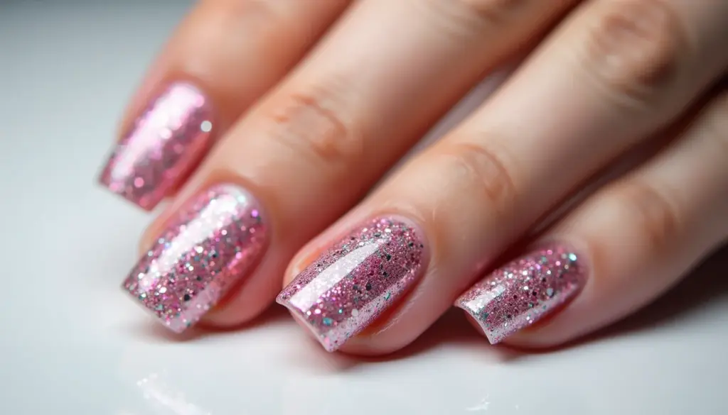 Como fazer unha com glitter encapsulado que dura 30 dias sem perder o brilho Como fazer unha com glitter encapsulado que dura 30 dias sem perder o brilho