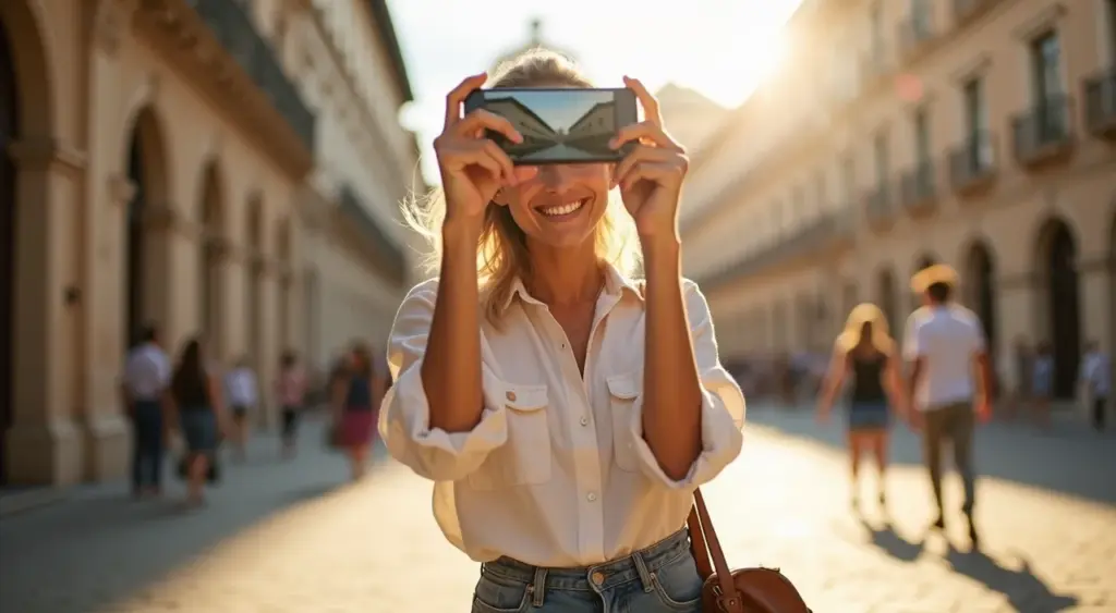 Como tirar fotos de viagem com o celular (dicas) que parecem de profissional