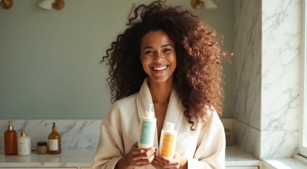 Cronograma capilar barato com produtos de mercado: fios de salão em casa