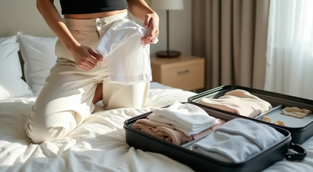 Dobrar roupas e ganhar espaço na mala: técnicas que cabem tudo