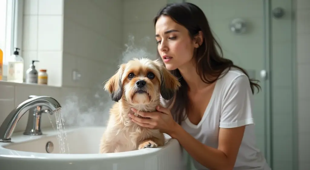 Erros comuns ao dar banho em pet em domicílio que podem custar R$ 500 no veterinário