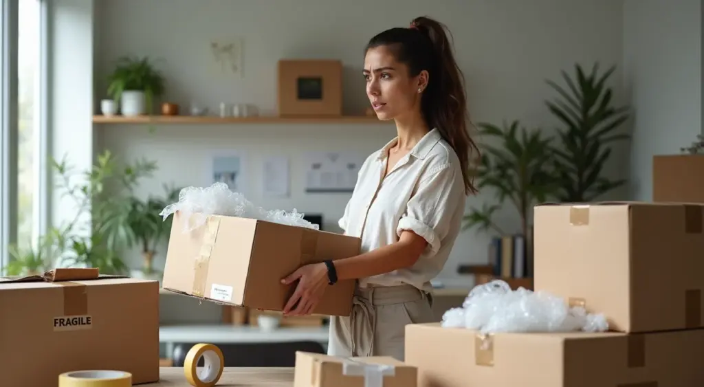 Erros comuns embalar encomendas: evite esses 3 deslizes que custam caro
