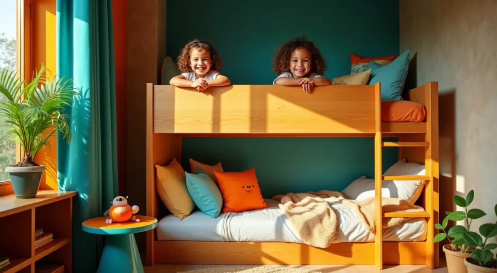 Ideias de Quarto Infantil com Beliche: Soluções para Espaços Pequenos