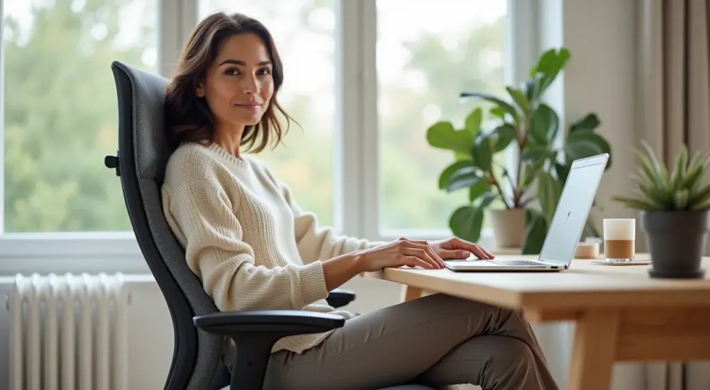Melhores cadeiras ergonômicas compactas para home office que cabem no seu espaço