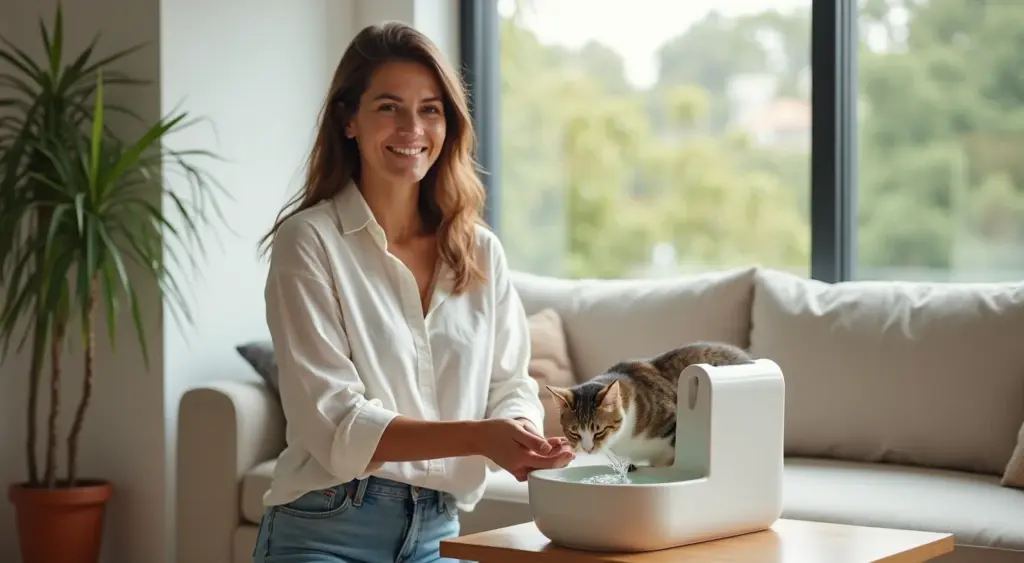 Melhores fontes de água para gatos beberem mais: escolha certa evita problemas