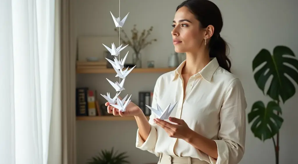 Mobile de Tsuru Vertical ou Estruturado: Qual Vale Mais a Pena?