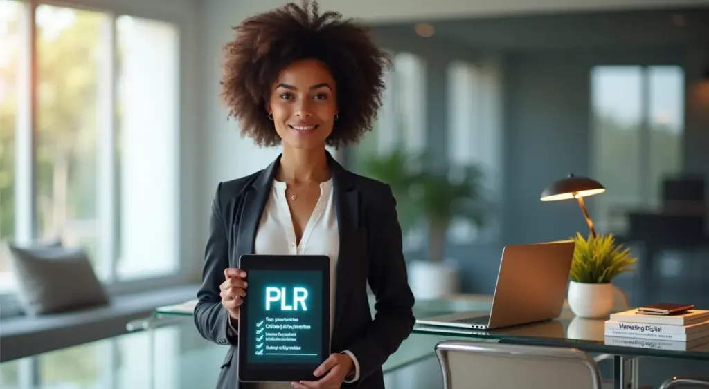 O que é PLR no marketing digital: seu atalho para produtos prontos em tempo recorde