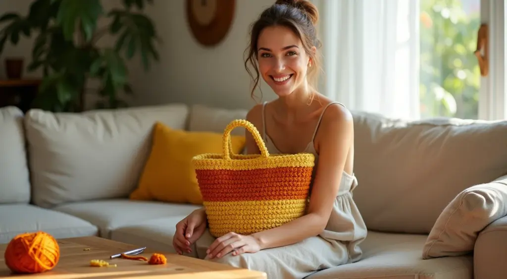 Passo A Passo Bolsa De Crochê Super Fácil: Como Fazer E em Uma Tarde