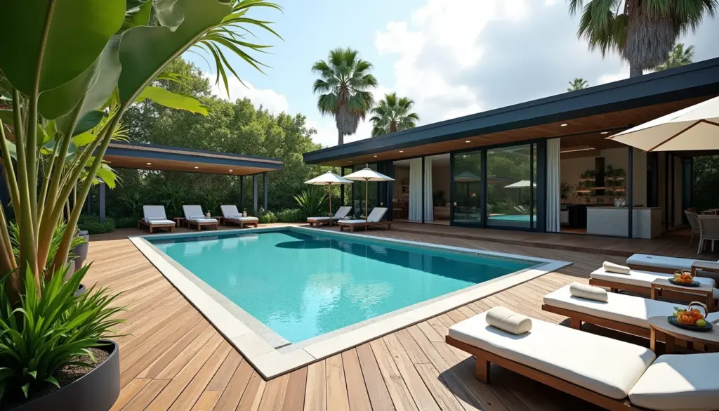 7 Ideias de Piscinas com Deck: Materiais, Preços e Fotos