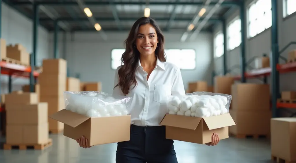 Plástico bolha vs almofada de ar embalagem: qual realmente salva seu produto?