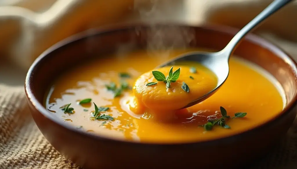 Receita de Creme de Abóbora com Gengibre Fácil em 30 Minutos